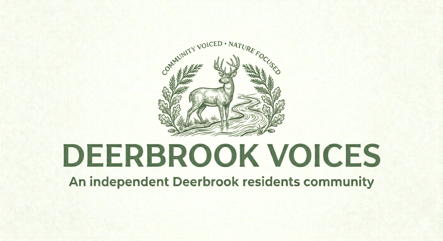 Deerbrook Voices — An independent Deerbrook residents' community